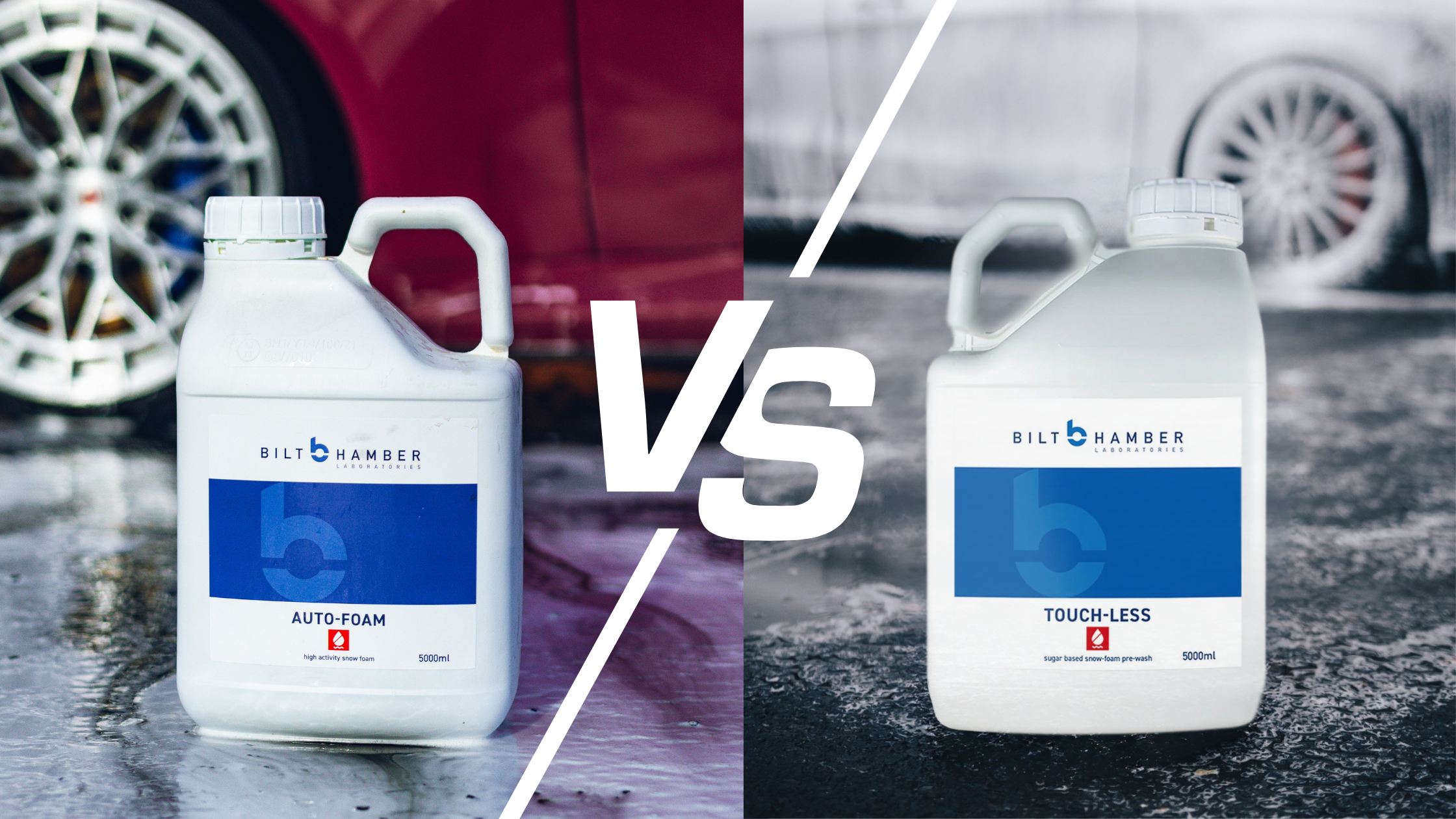 The Killer Question: Bilt Hamber Auto Foam vs. Bilt Hamber Touch Less: Which One is Perfect for Your Car Wash?