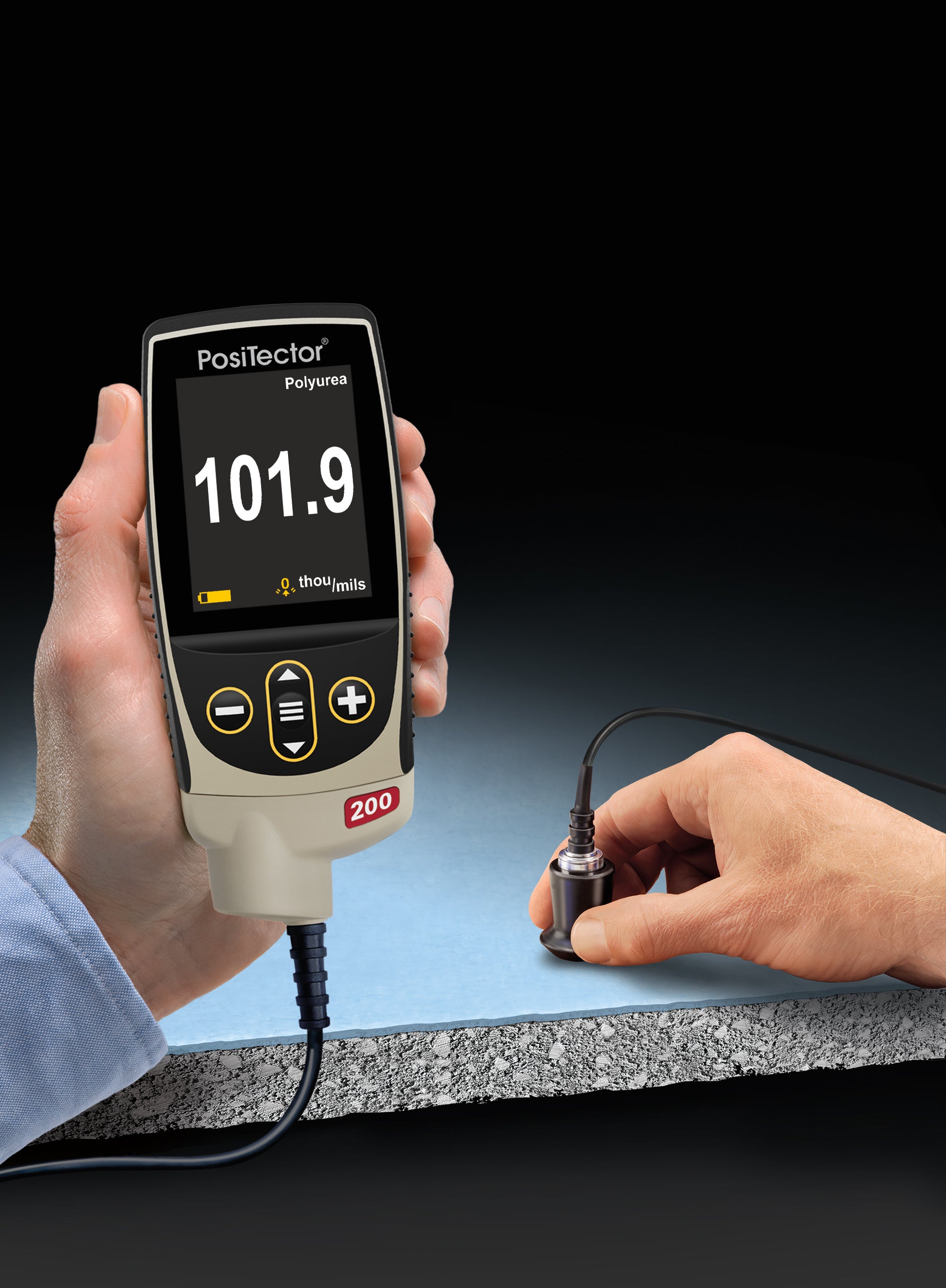 Defelsko PosiTector 200B Advanced Paint Depth Gauge