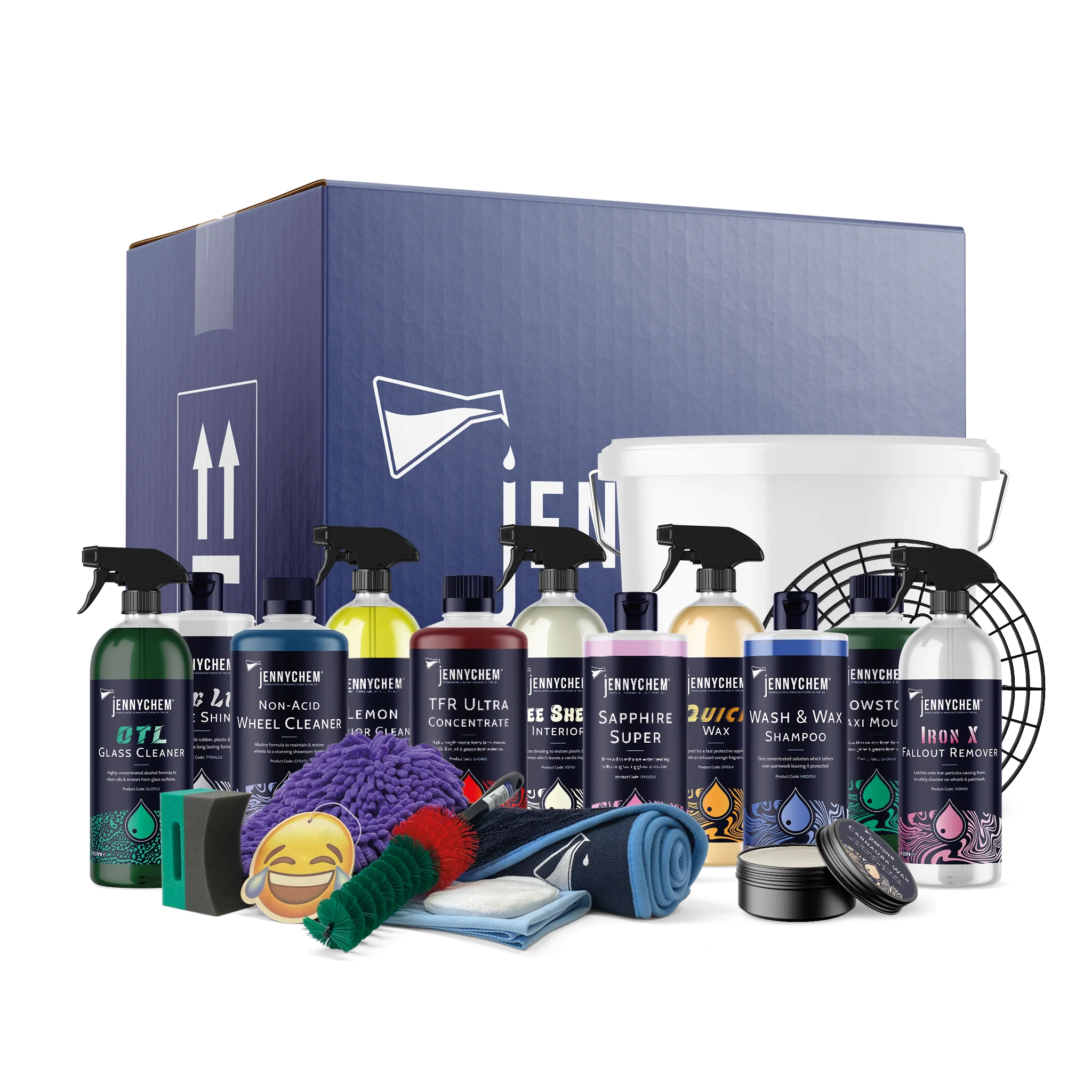 Jennychem 21 Piece Professional Car Care Kit