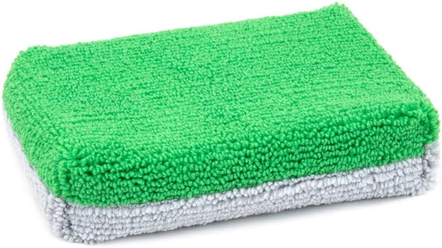 MCC Microfibre Applicator Pad - Green/Grey