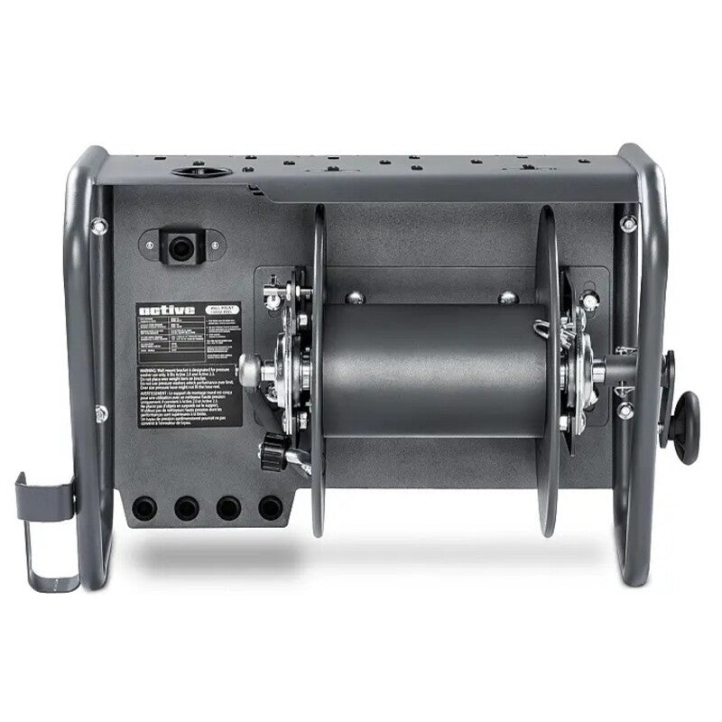 MTM Pressure Washer Hose Reel Kit | 50' Hose and 5' Jumper with QC MTM Pressure Washer Hose Reel Kit | 50' Hose and 5' Jumper with QC