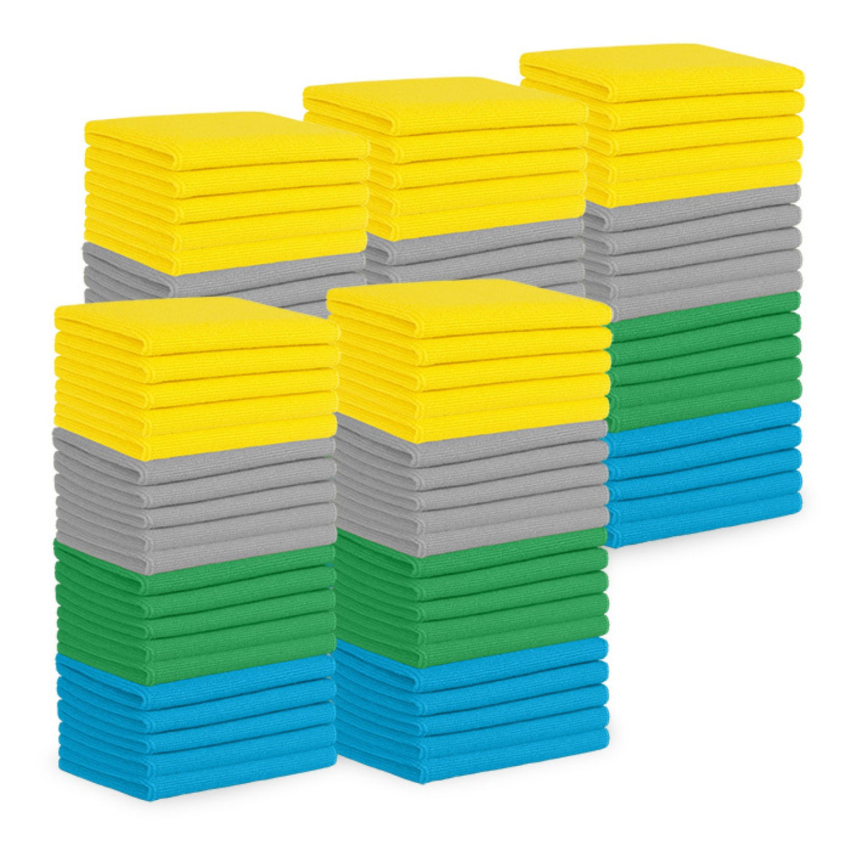 MCC Multipurpose Microfibre Cloths 100pc