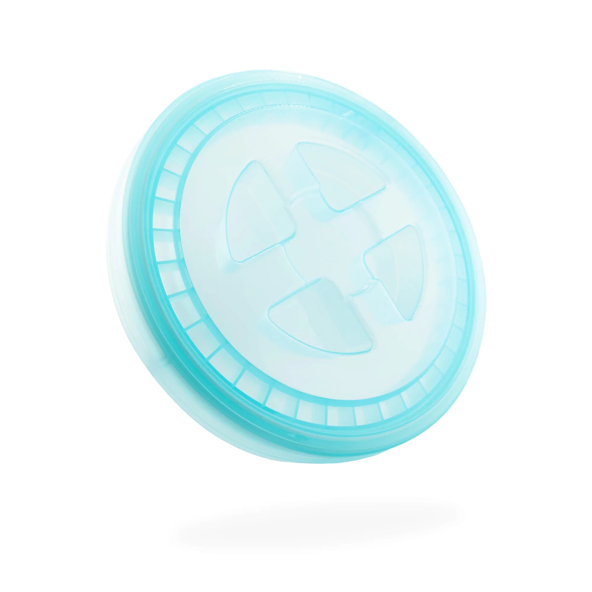 Carbon Collective Gamma Seal Bucket Lid - Clear Teal
