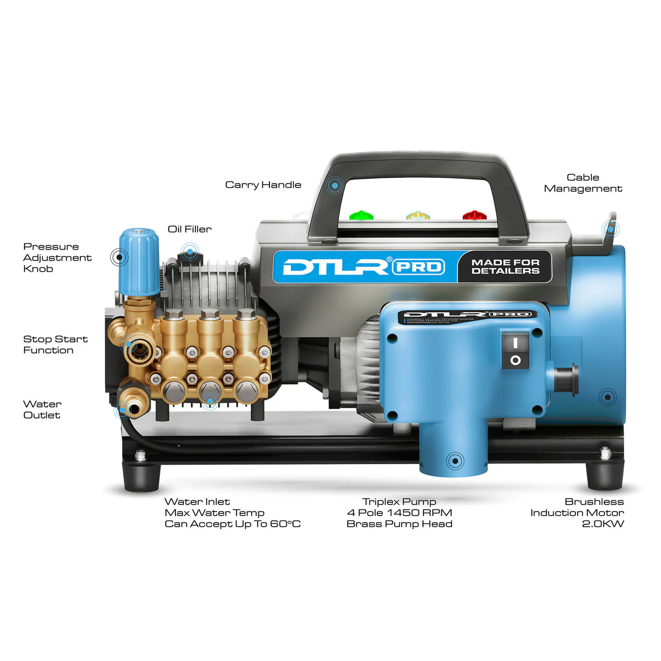 Kiam DTLR Pro Electric Pressure Washer