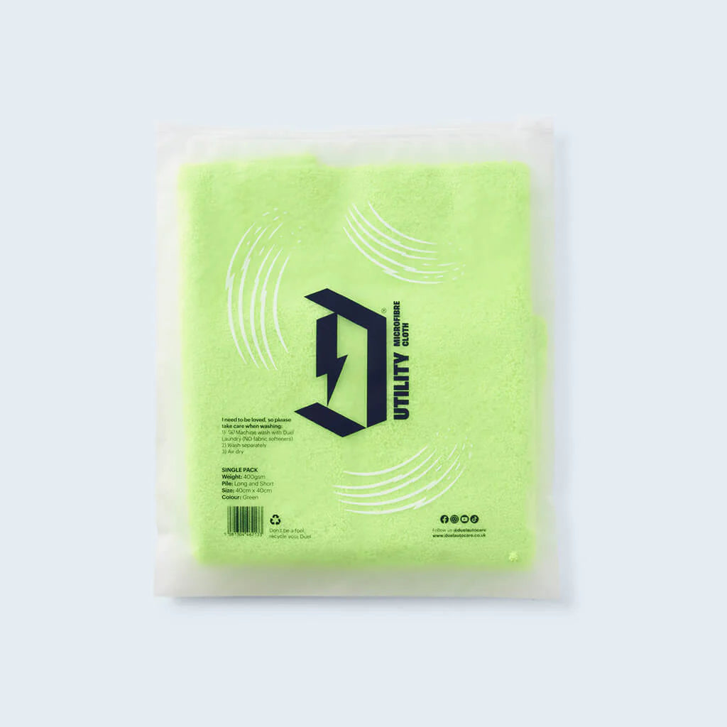 Duel Auto Care Utility Dual-Sided Microfibre Cloth