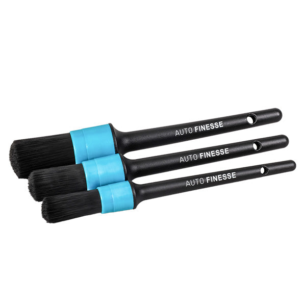 Auto Finesse Firm Detailing Brushes 3 Pack