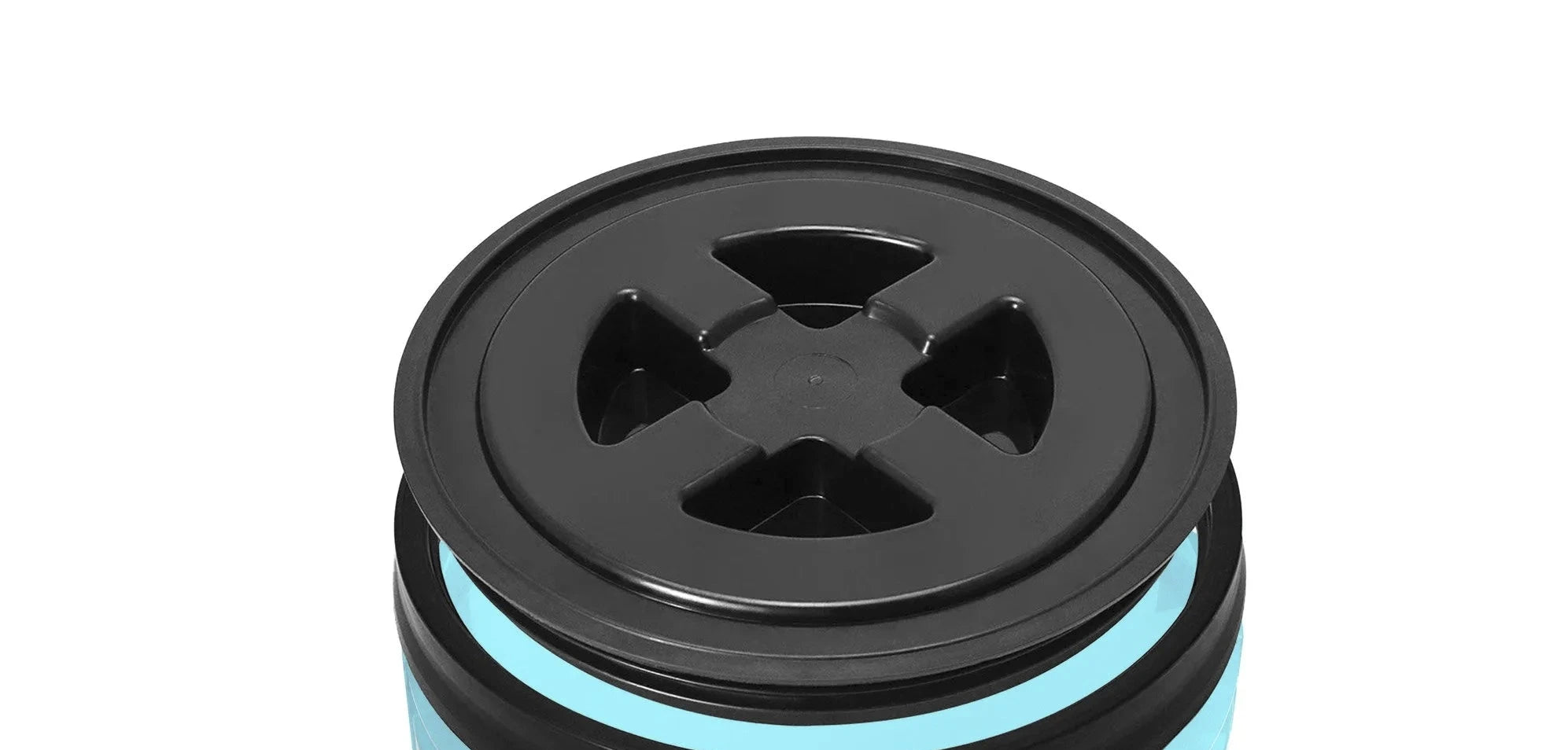 Carbon Collective Gamma Seal Bucket Lid - Black