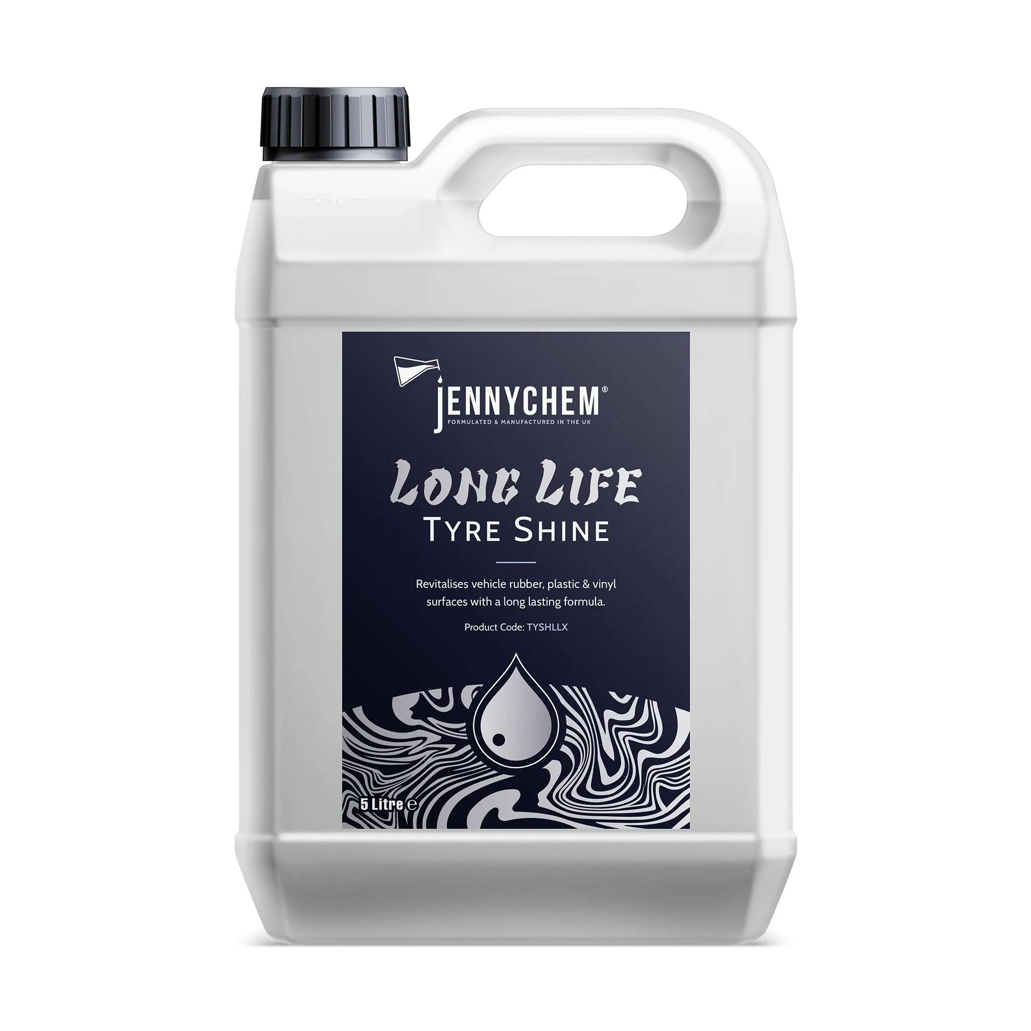 Jennychem Long Life Tyre Shine & Trim Dressing 5L