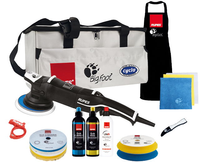 Rupes DA Polisher LHR21 Bigfoot Mark III (MK3) 230v - DA High Performance Deluxe Kit