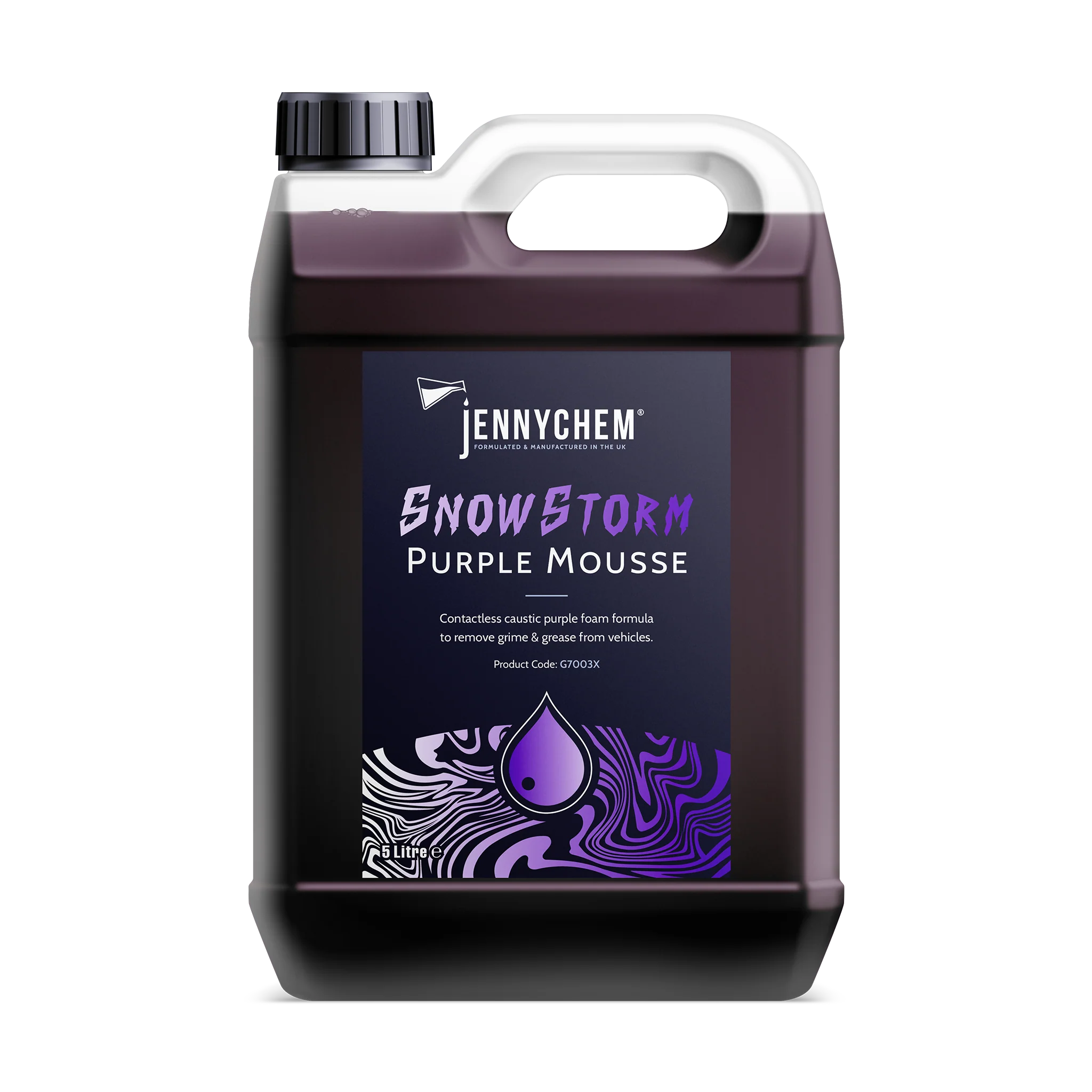 Jennychem Snowstorm Purple Mousse 5L