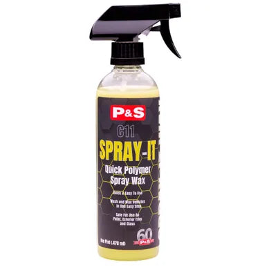 P&S Spray It Quick Polymer Wax 16OZ