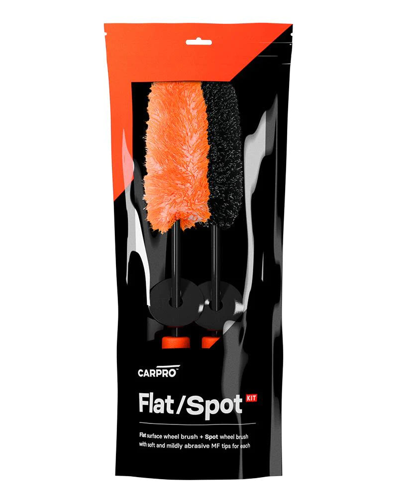 CarPro FlatSpot Wheel Brush Set (Set of 2)