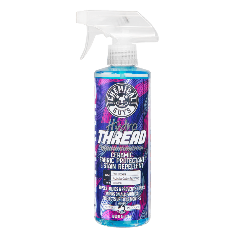 Chemical Guys Hydro Thread Ceramic Fabric Protectant & Stain Repellant (16OZ)