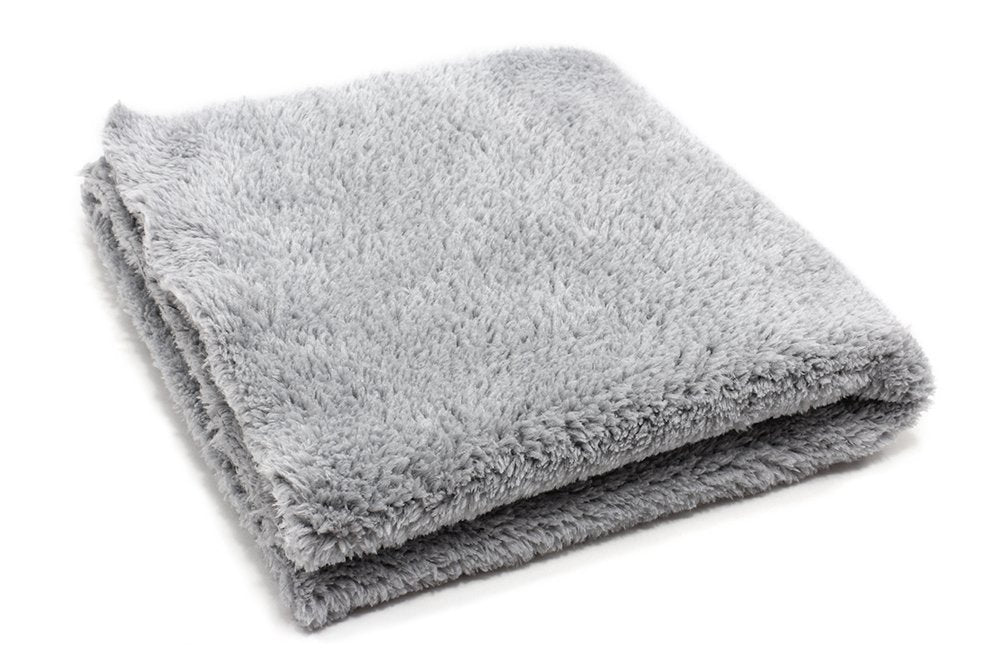 Super Plush Microfibre Edgeless Korean Cloth 470gsm - Grey (16" x 16")