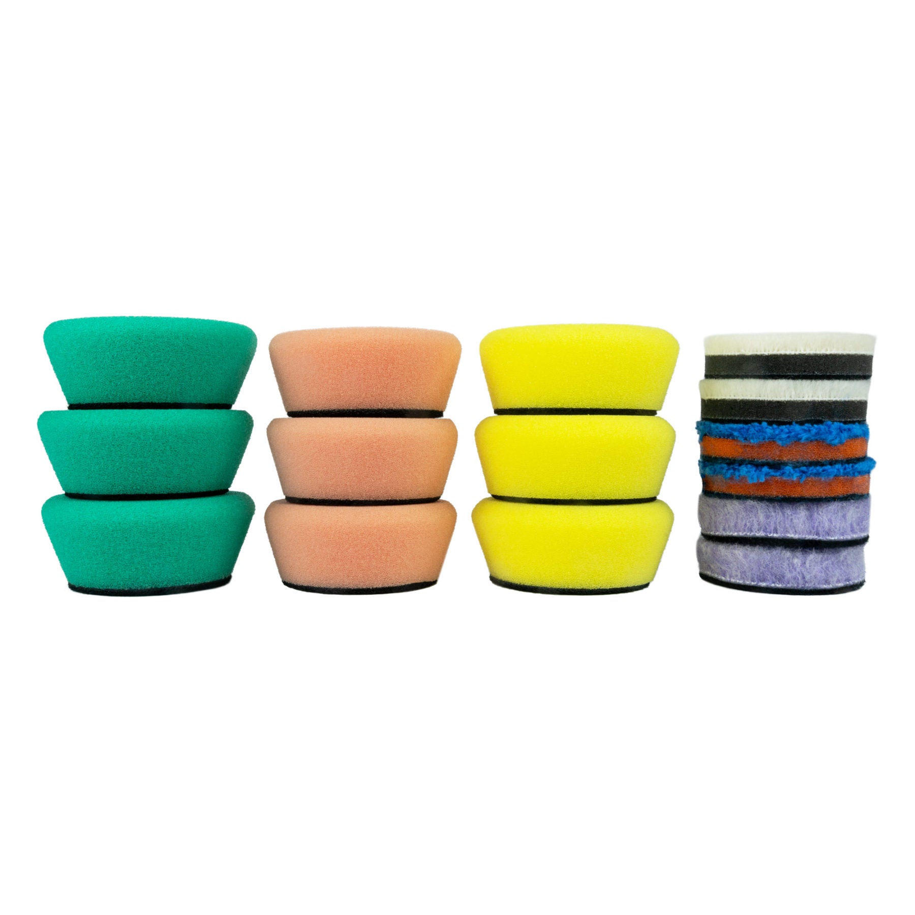 Carbon Collective 2″ HEX Nano Machine Polishing Pads