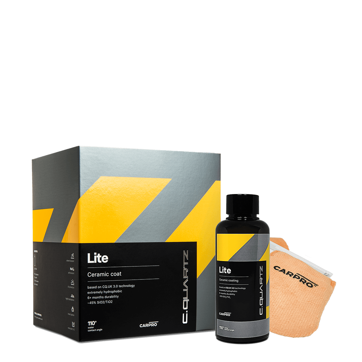 CarPro CQuartz Lite 100ml Kit