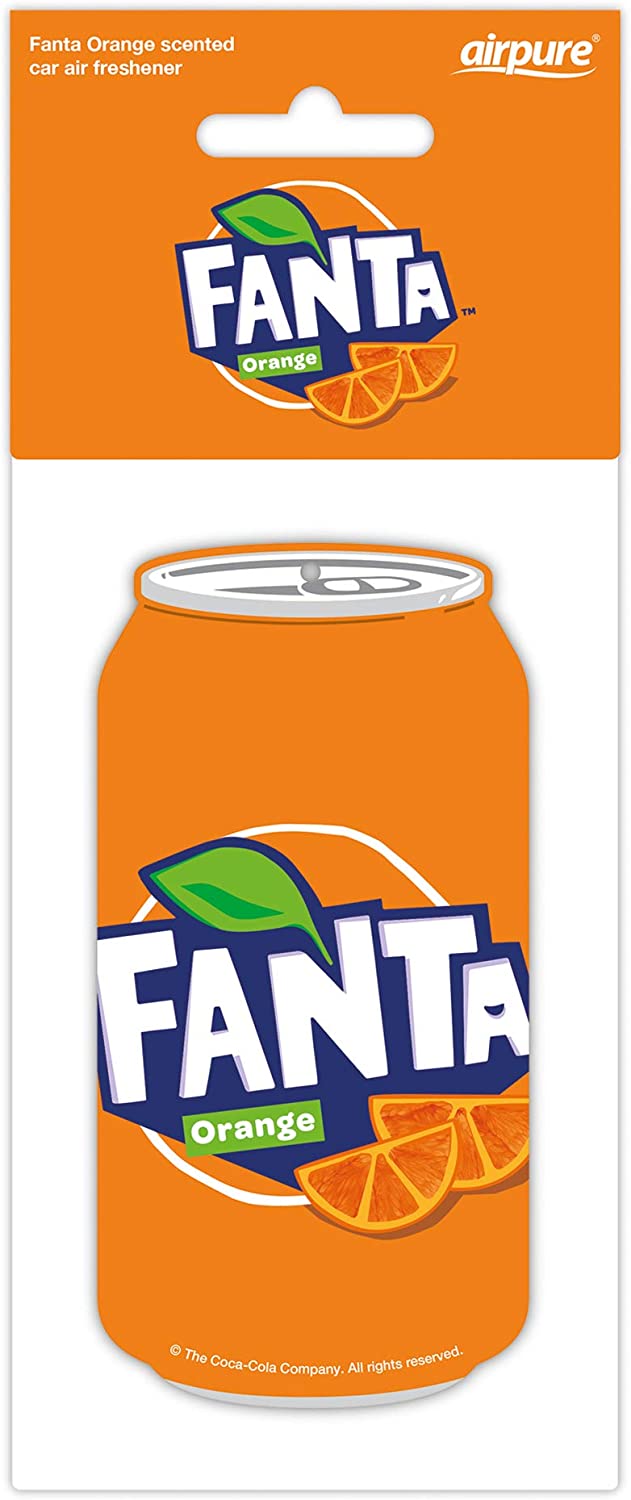 Fanta Can Air Freshener - Orange Scent