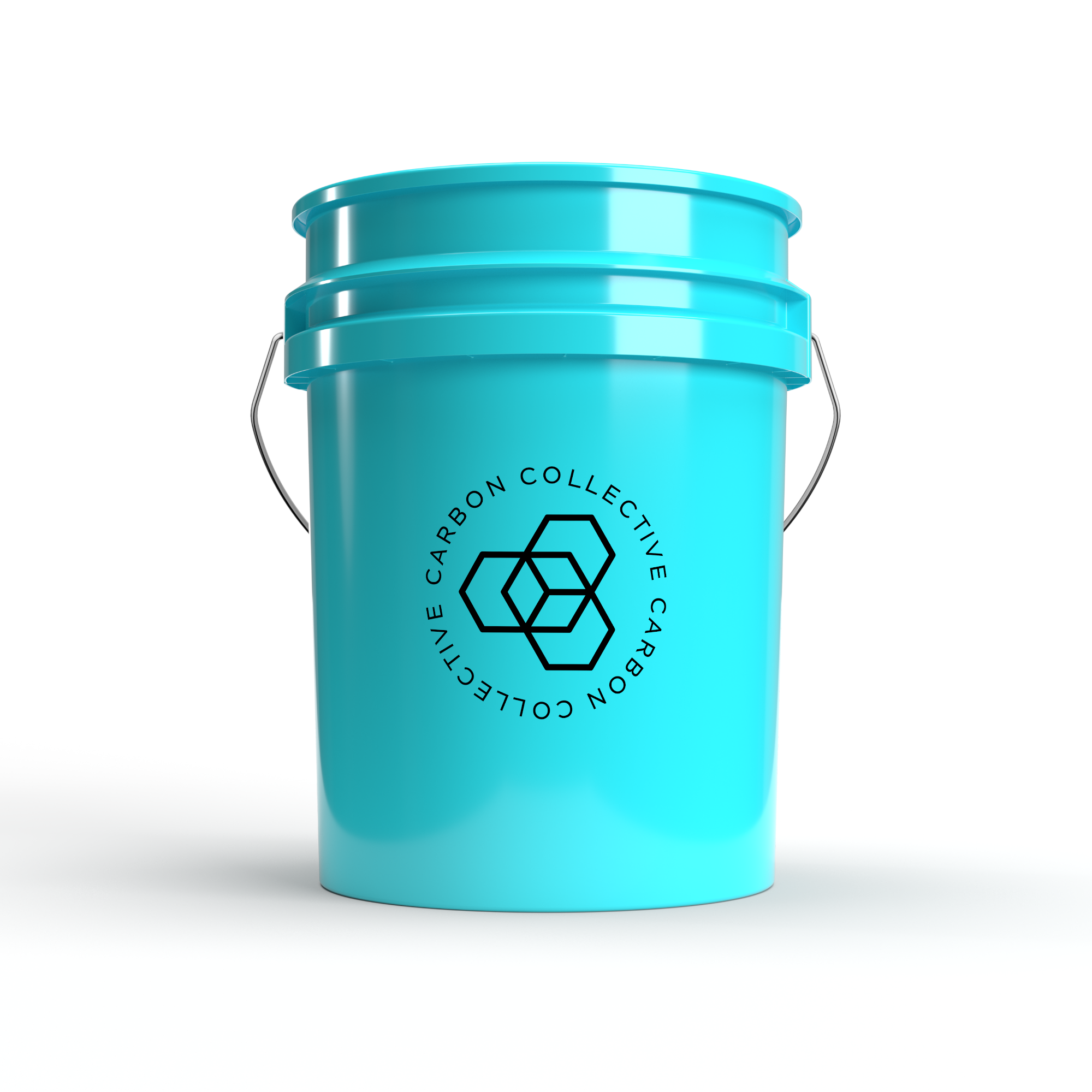 Carbon Collective Detailing Bucket - Teal (20L)