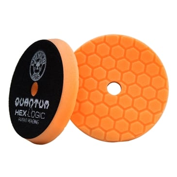 Chemical Guys - 5.5" Orange Hex-Logic Quantum Medium - Heavy Cutting Pad