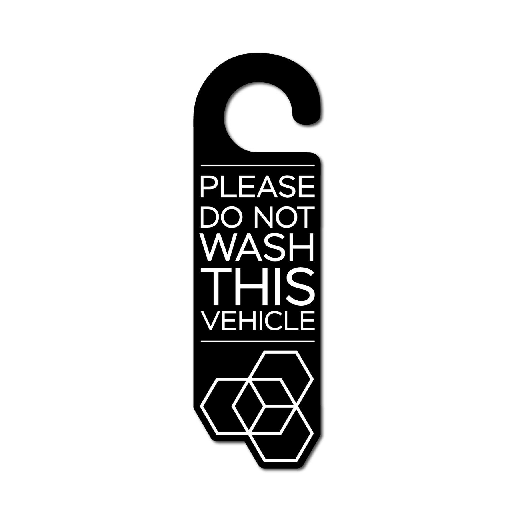Carbon Collective Do Not Wash PVC Hook Black