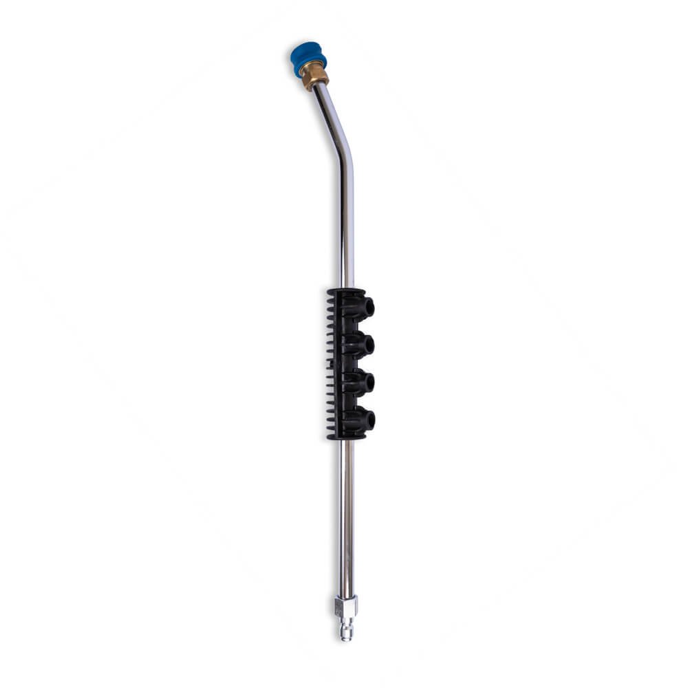 Quick Release Bent Arm Lance Wand with Nozzle Holder 450mm