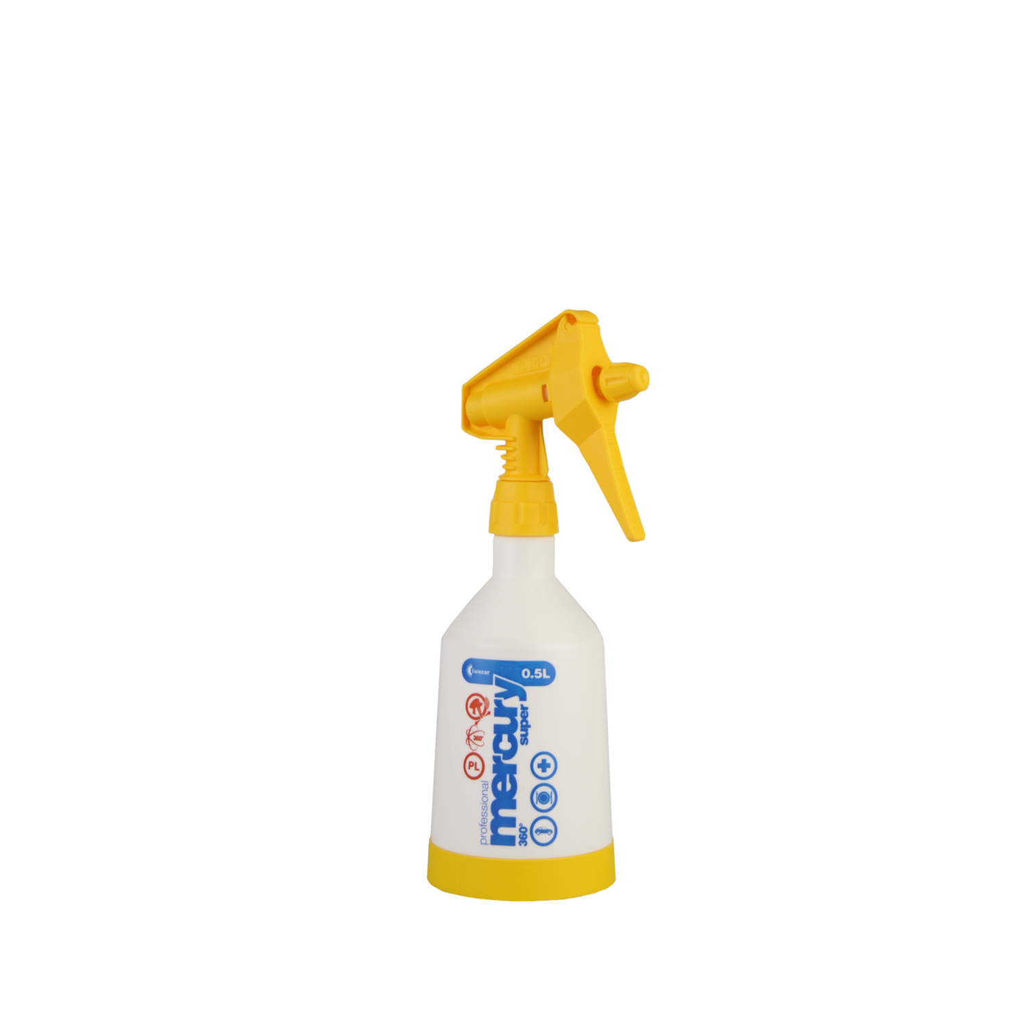 Kwazar Mercury Pro+ Double-Action & 360 Trigger Spray YELLOW