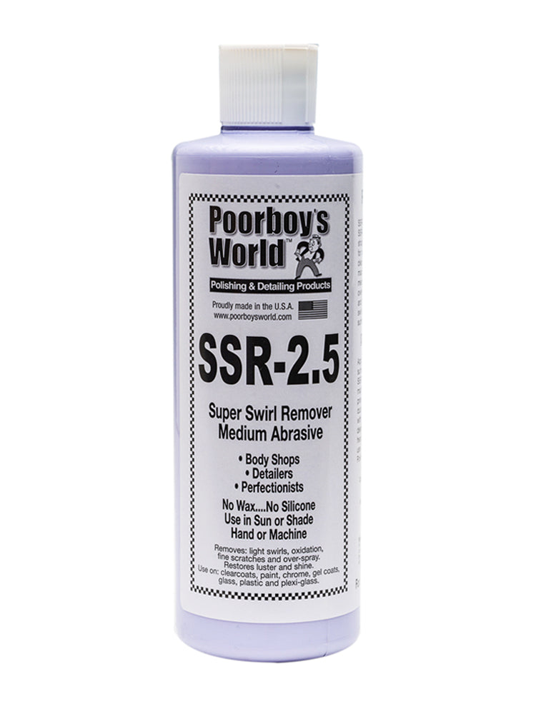 Poorboys -  SSR 2.5 Super Swirl Remover (16OZ)