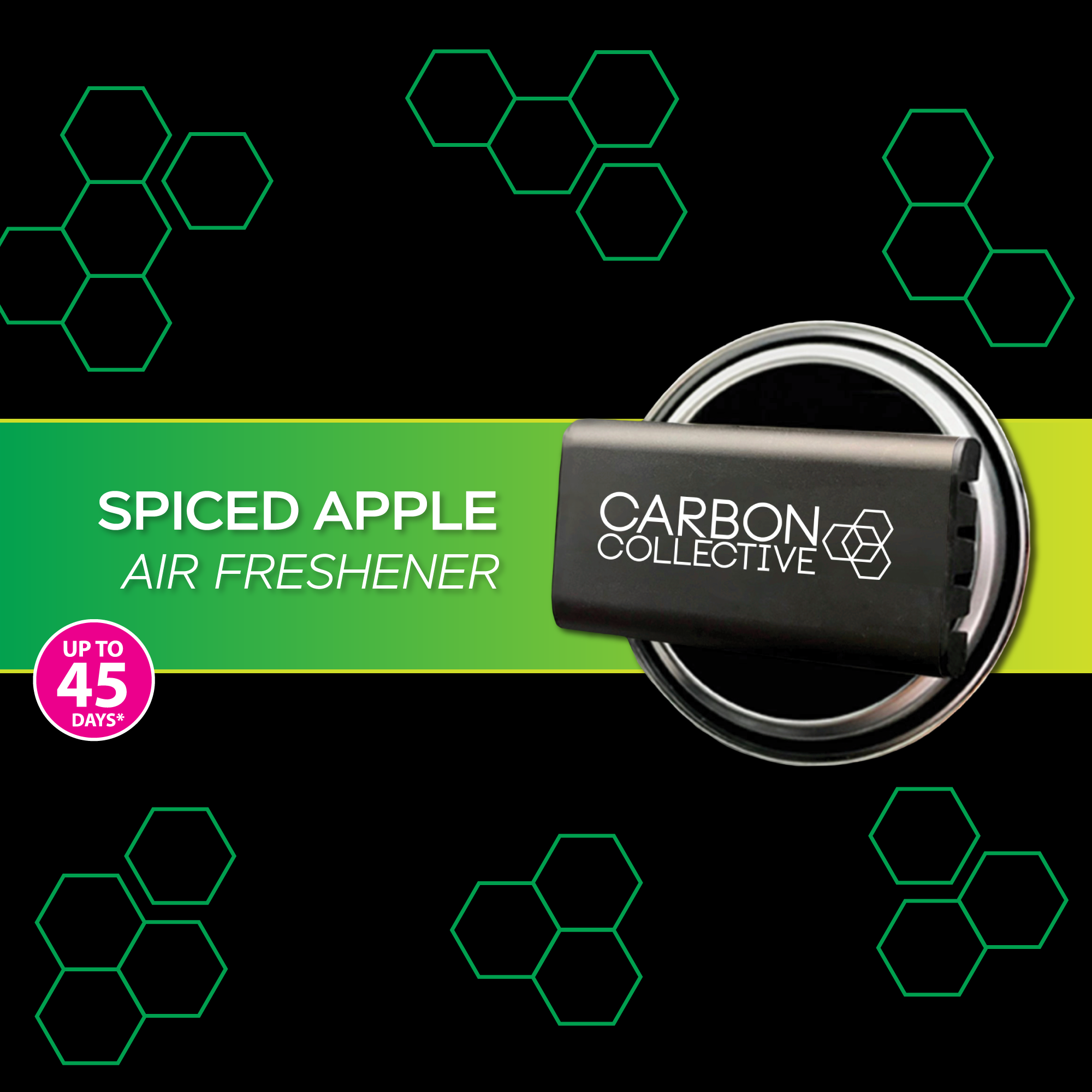 Carbon Collective Aluminium Vent Air Fresheners Refills (2 Pack)