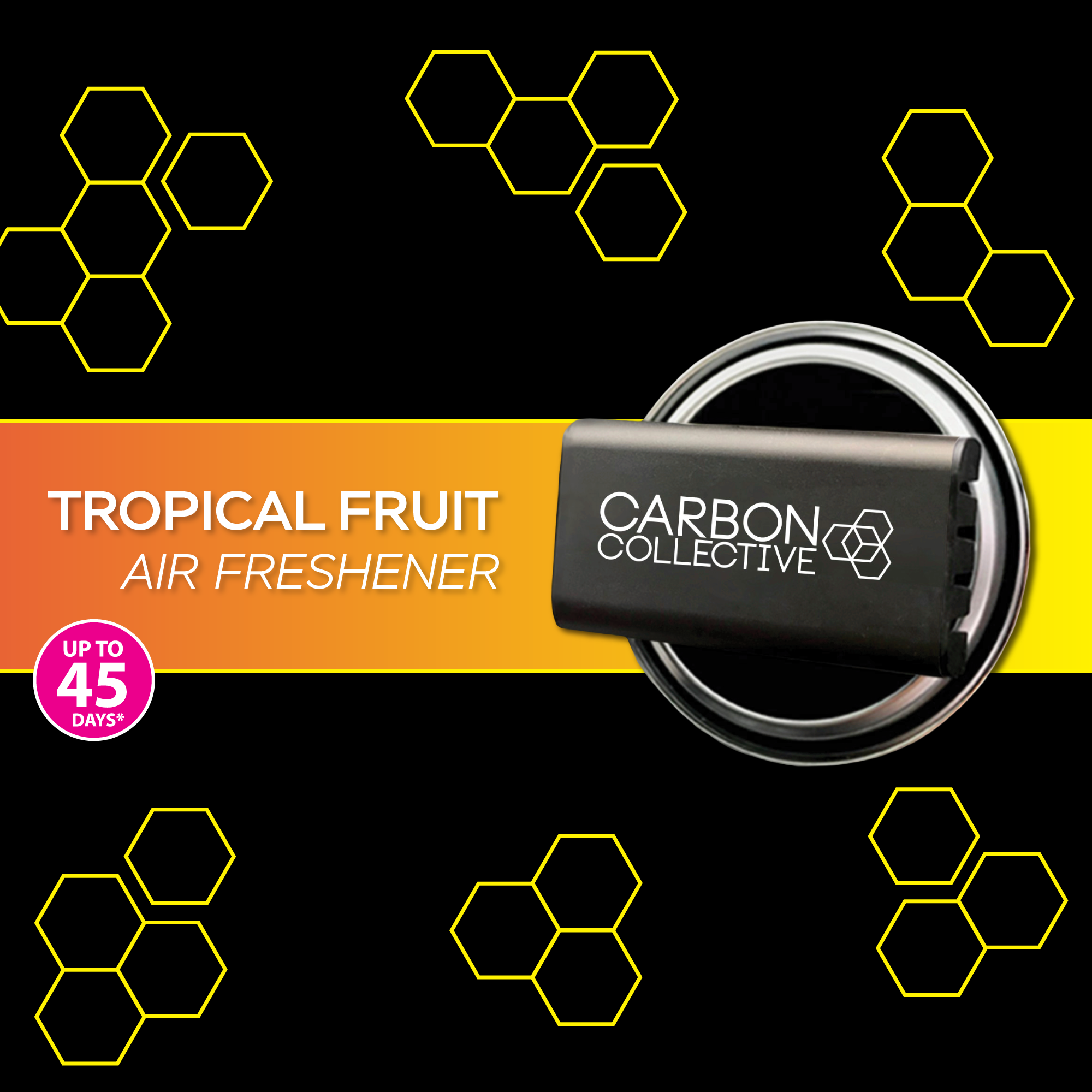 Carbon Collective Aluminium Vent Air Fresheners Refills (2 Pack)