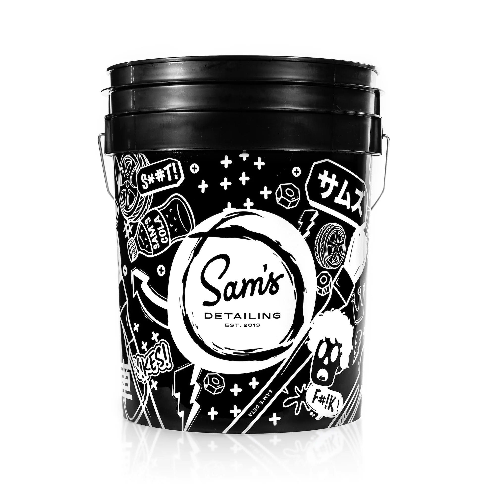 Sam's Detailing Bucket with Grit Guard