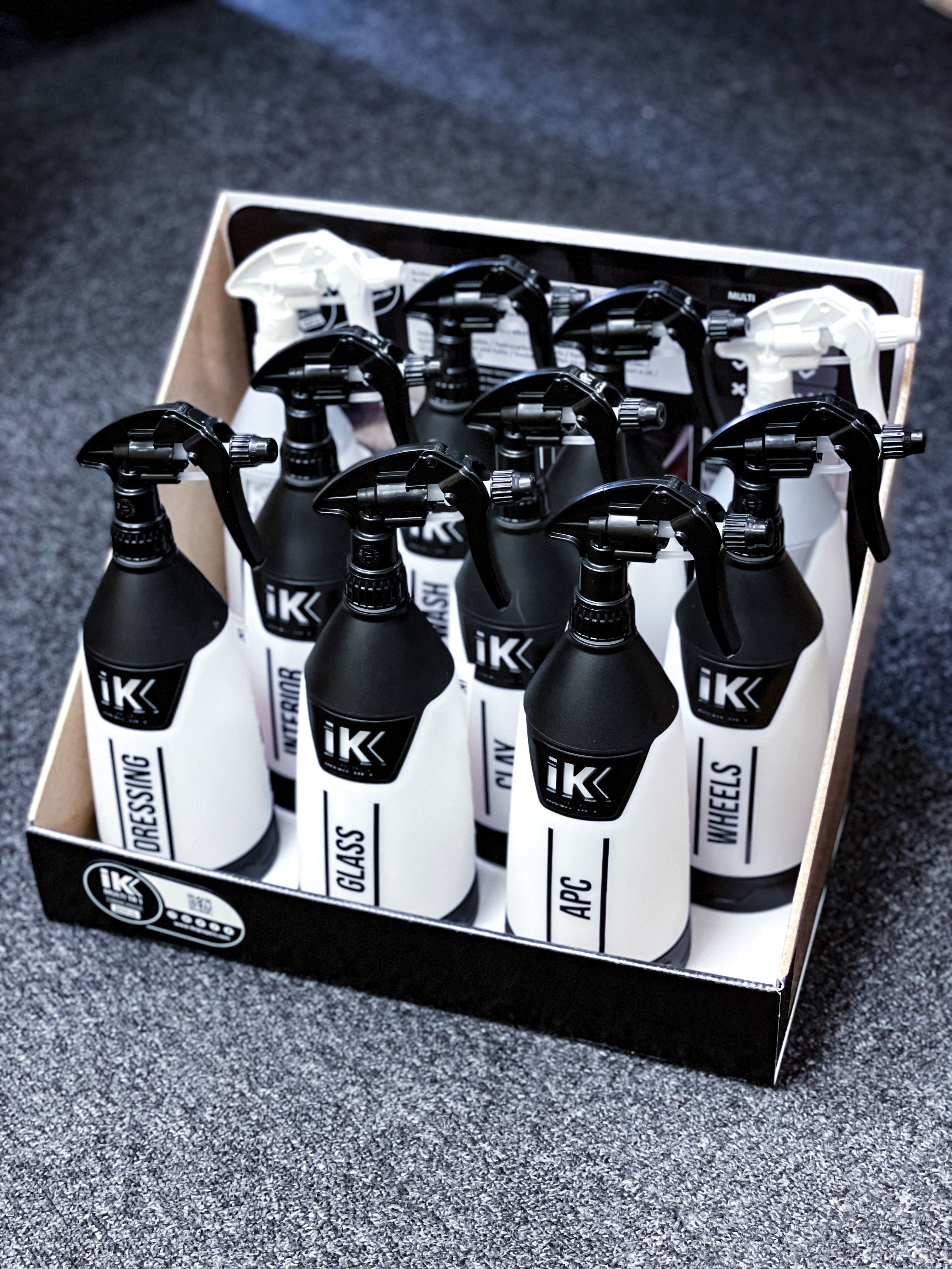 IK Sprayer Bottle Identification Sticker Pack V2 (Bottles & Sprayers Not Included)