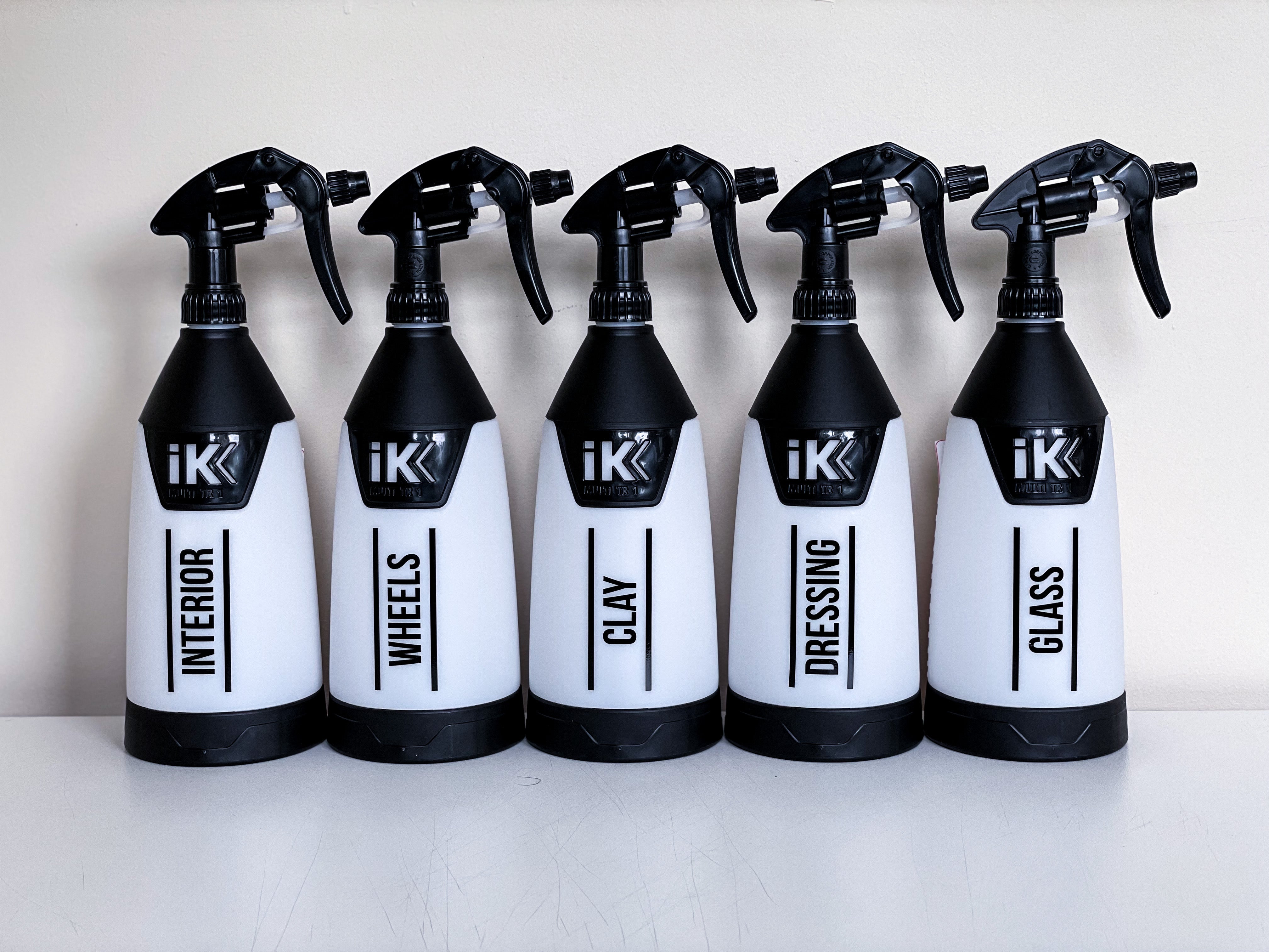 IK Sprayer Bottle Identification Sticker Pack V2 (Bottles & Sprayers Not Included)