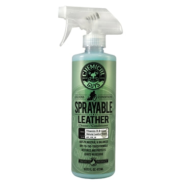 Chemical Guys Sprayable Leather Conditioner with Vitamin E & Aloe (16OZ)
