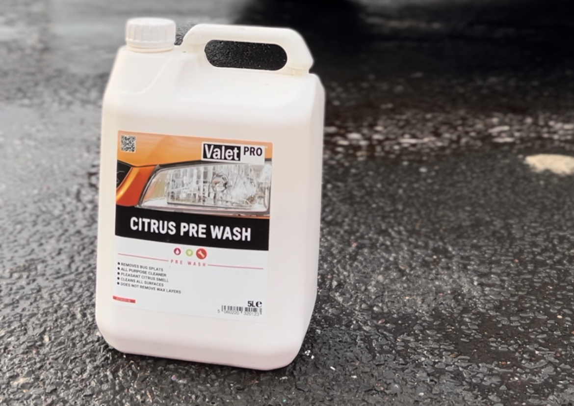 Citrus Pre Wash - Why It Should Be Used