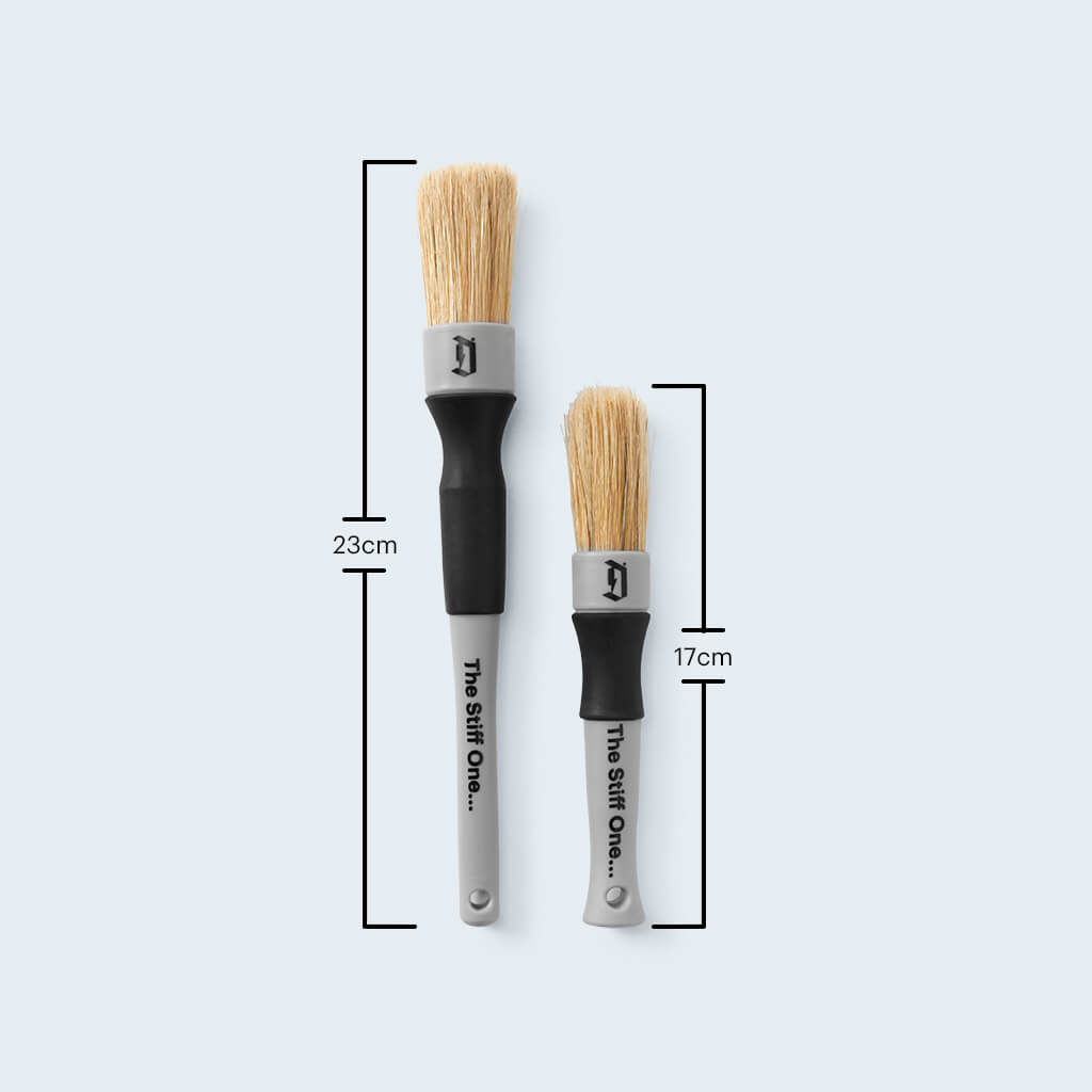 Stiff Detailing Brush 2 Pack