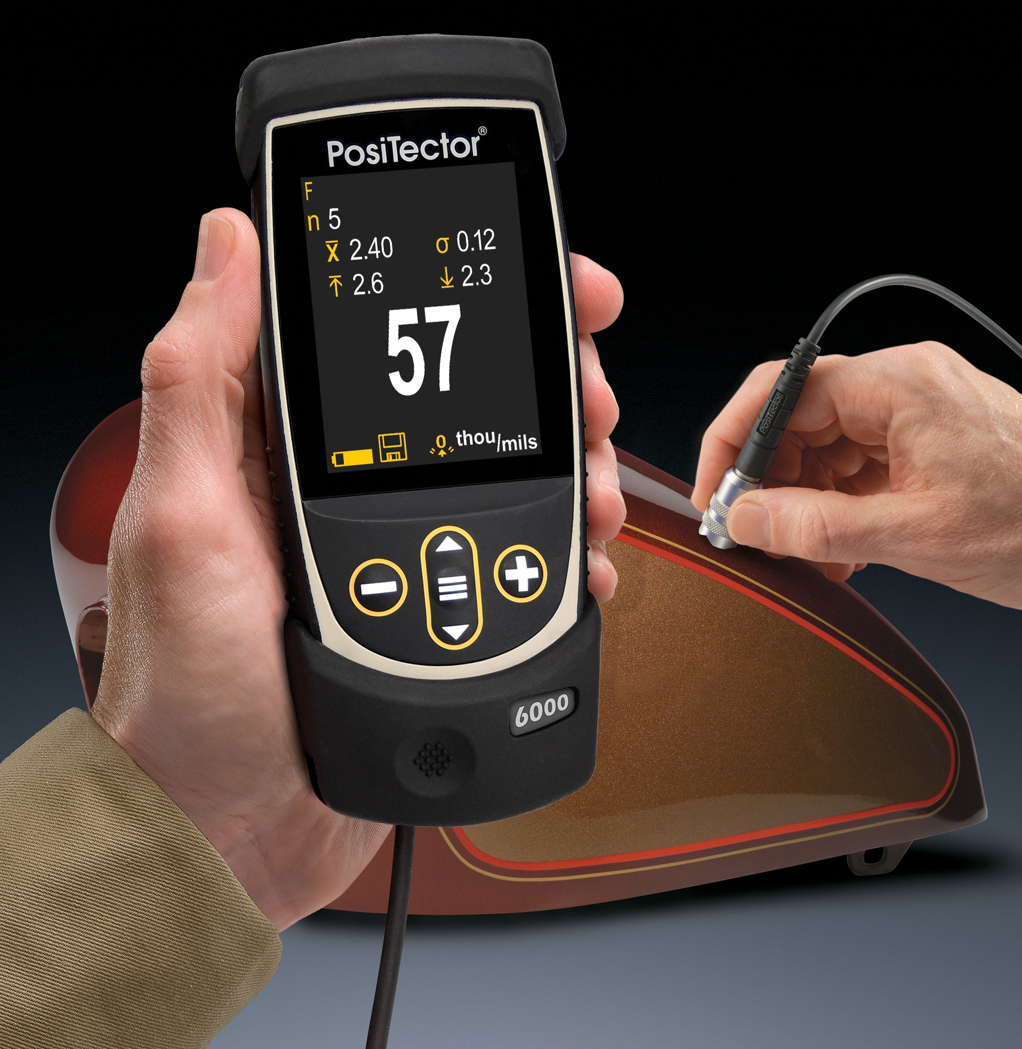 Defelsko PosiTector 6000 Combination Advanced Paint Depth Gauge
