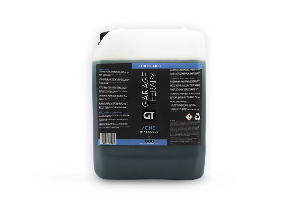 Garage Therapy /ONE: Rinseless Waterless Wash