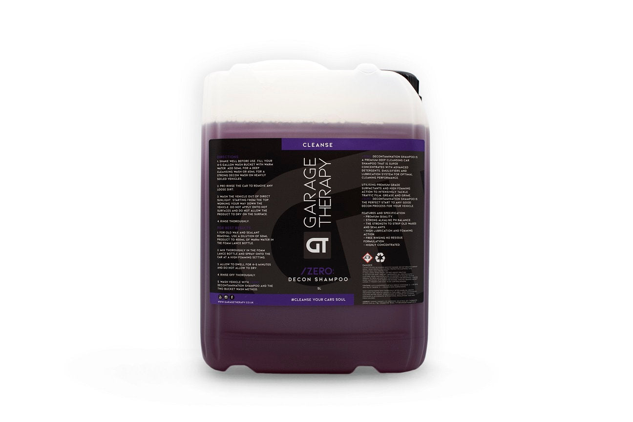 Garage Therapy /ZERO: Decon Shampoo