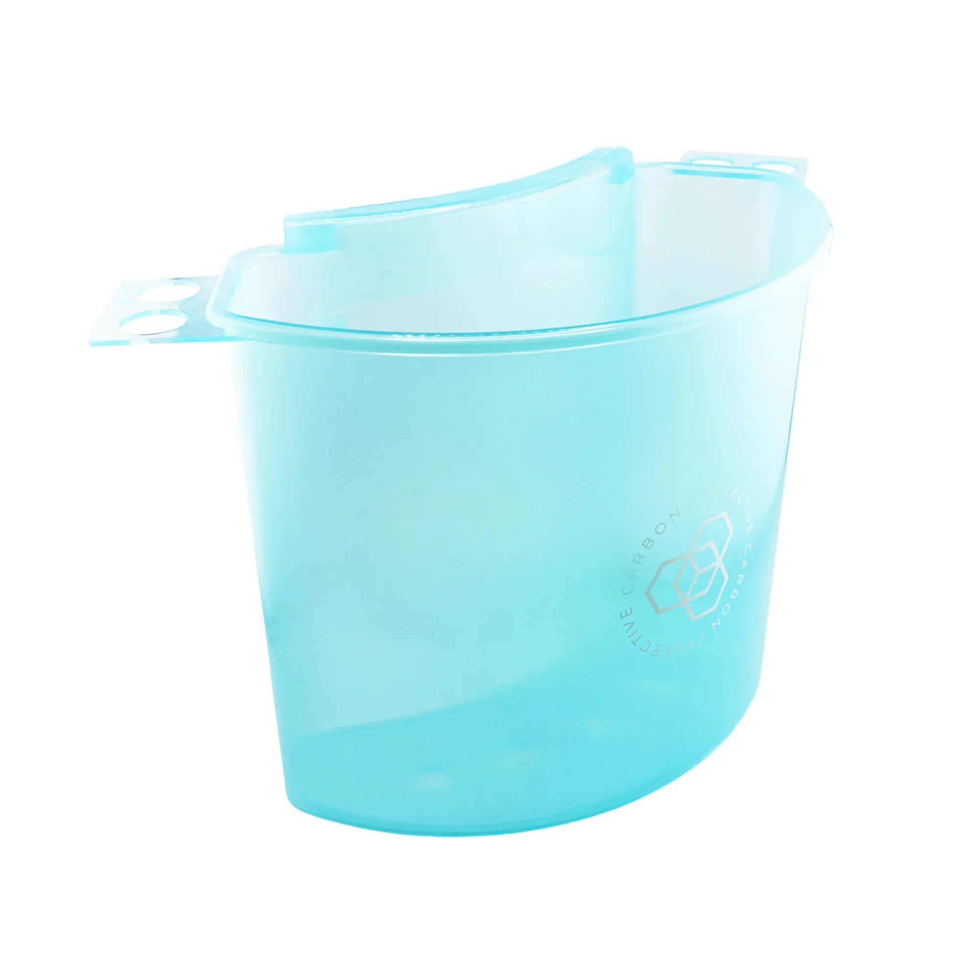 Carbon Collective Detailing Bucket Organiser - Clear Teal