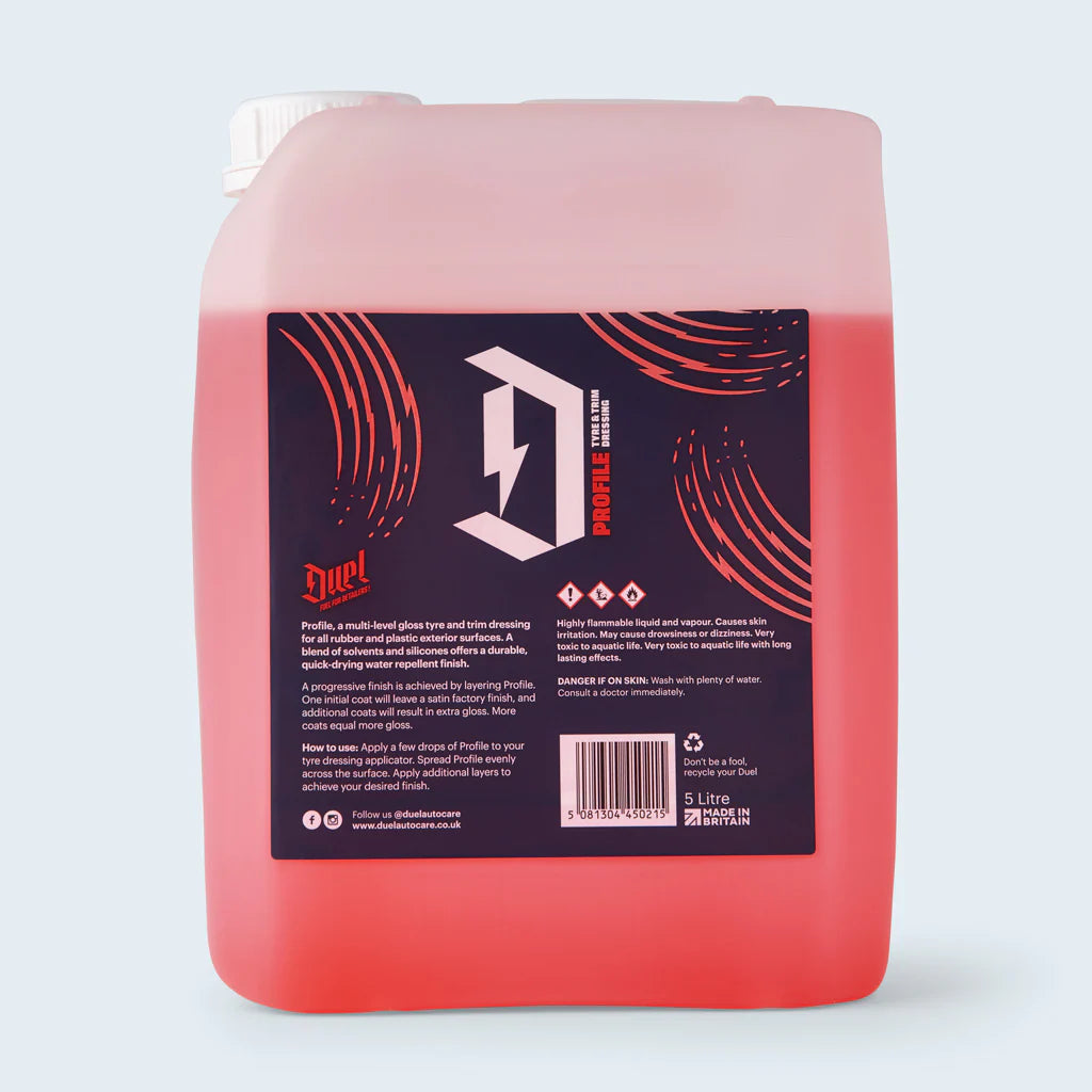 Duel Auto Care Profile - Tyre & Trim Dressing