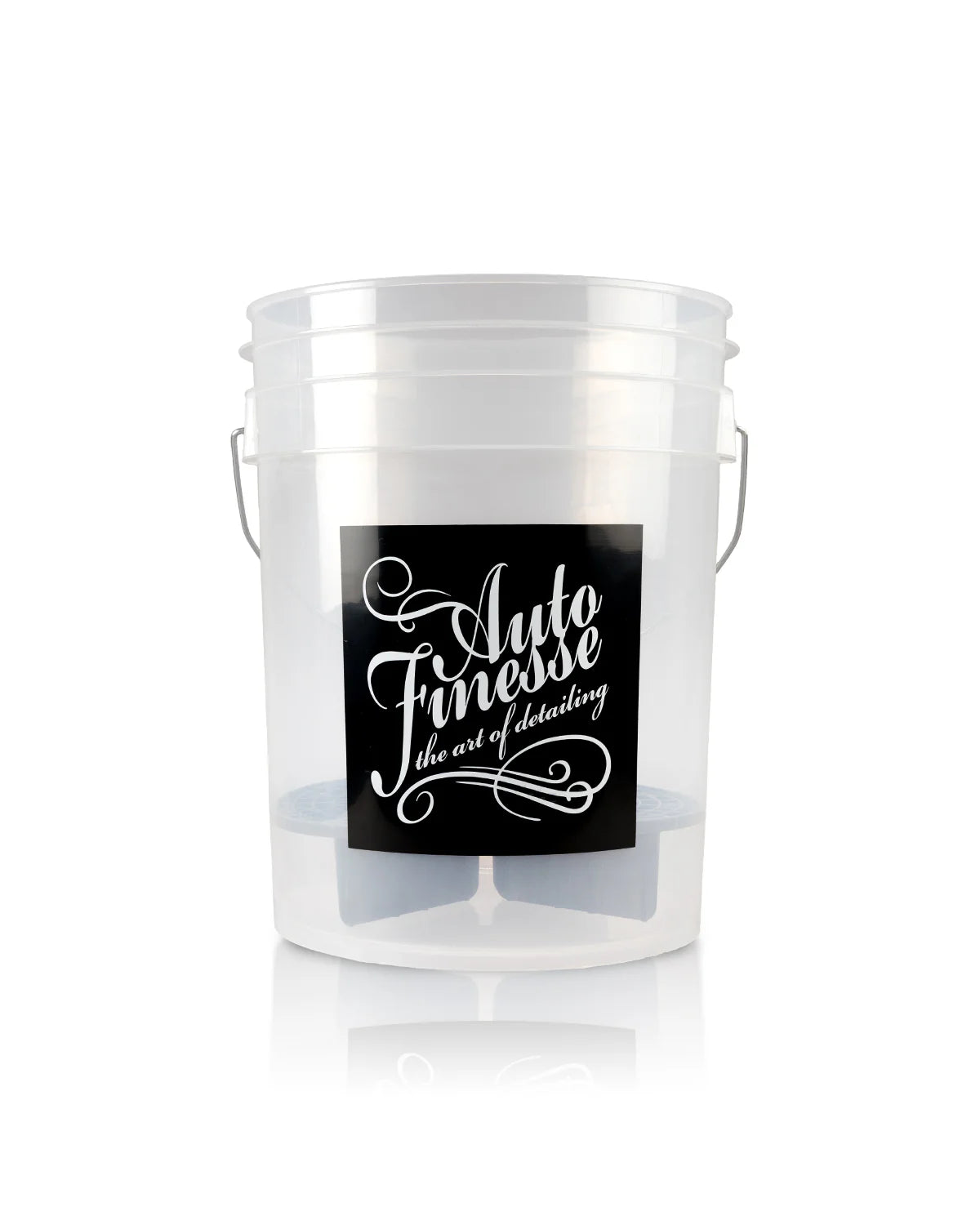 Auto Finesse Clear Bucket with Dirt Guard