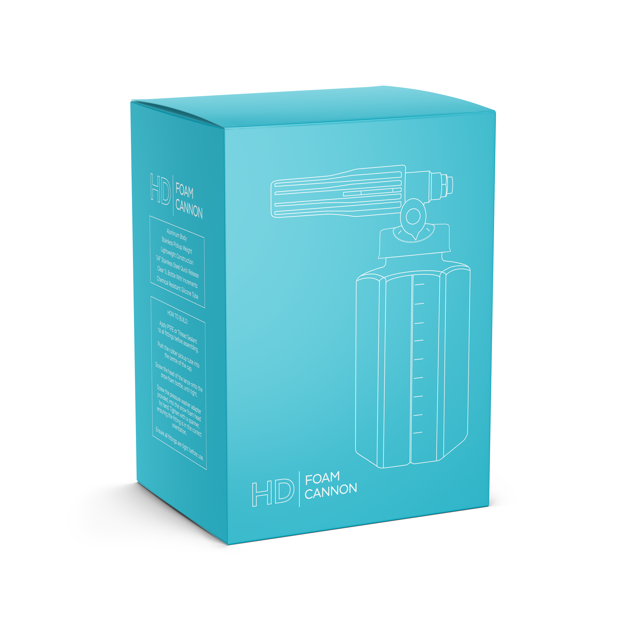 Carbon Collective HD Snow Foam Cannon - Quick Release