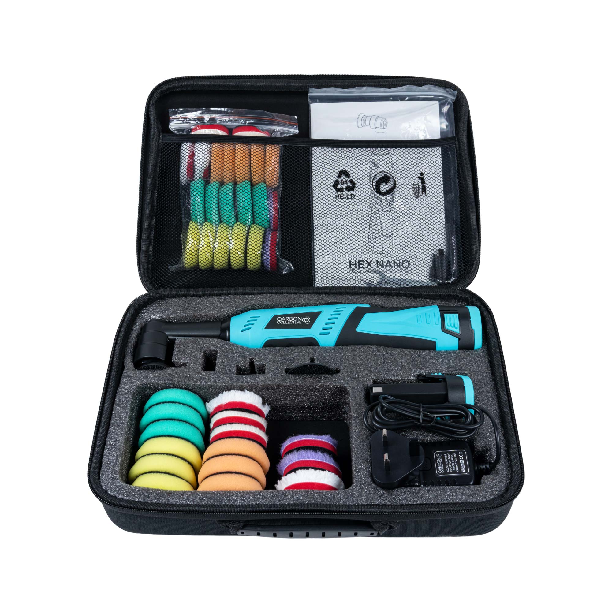 Carbon Collective HEX Nano Machine Polisher Battery Polishing Machine
