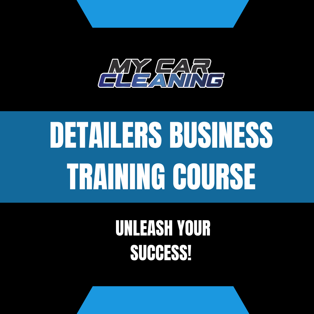 Detailers Business Training by Alan Medcraf (Various Dates)