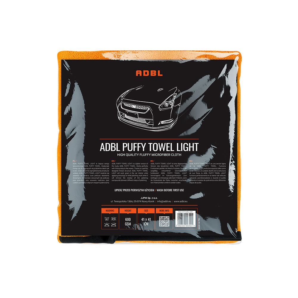ADBL PUFFY TOWEL LIGHT – microfiber cloth 2
