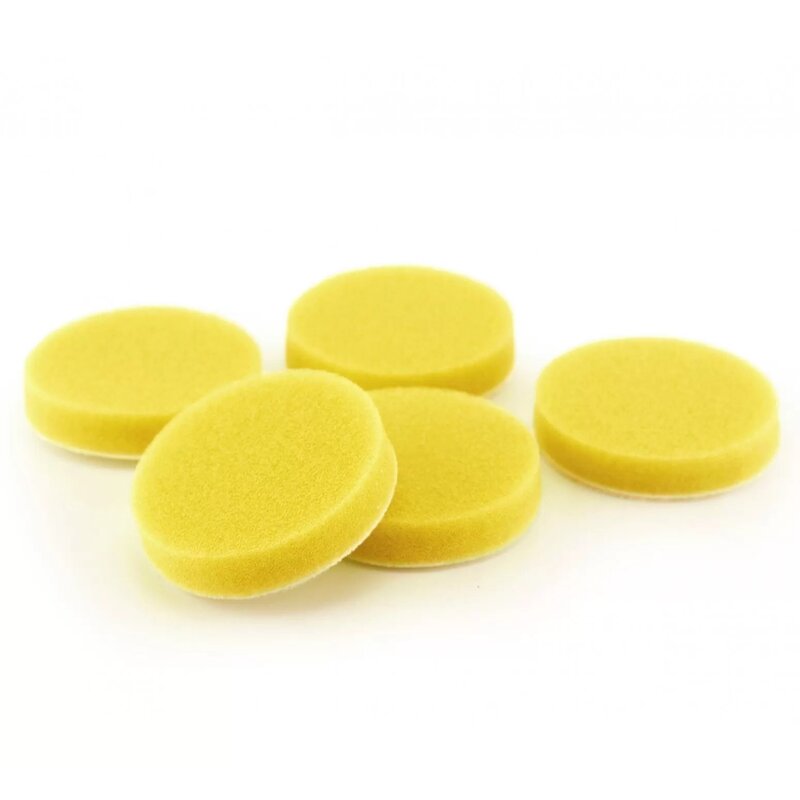 ShineMate 2.2" Yellow Medium Cut Pads – 10 Pack