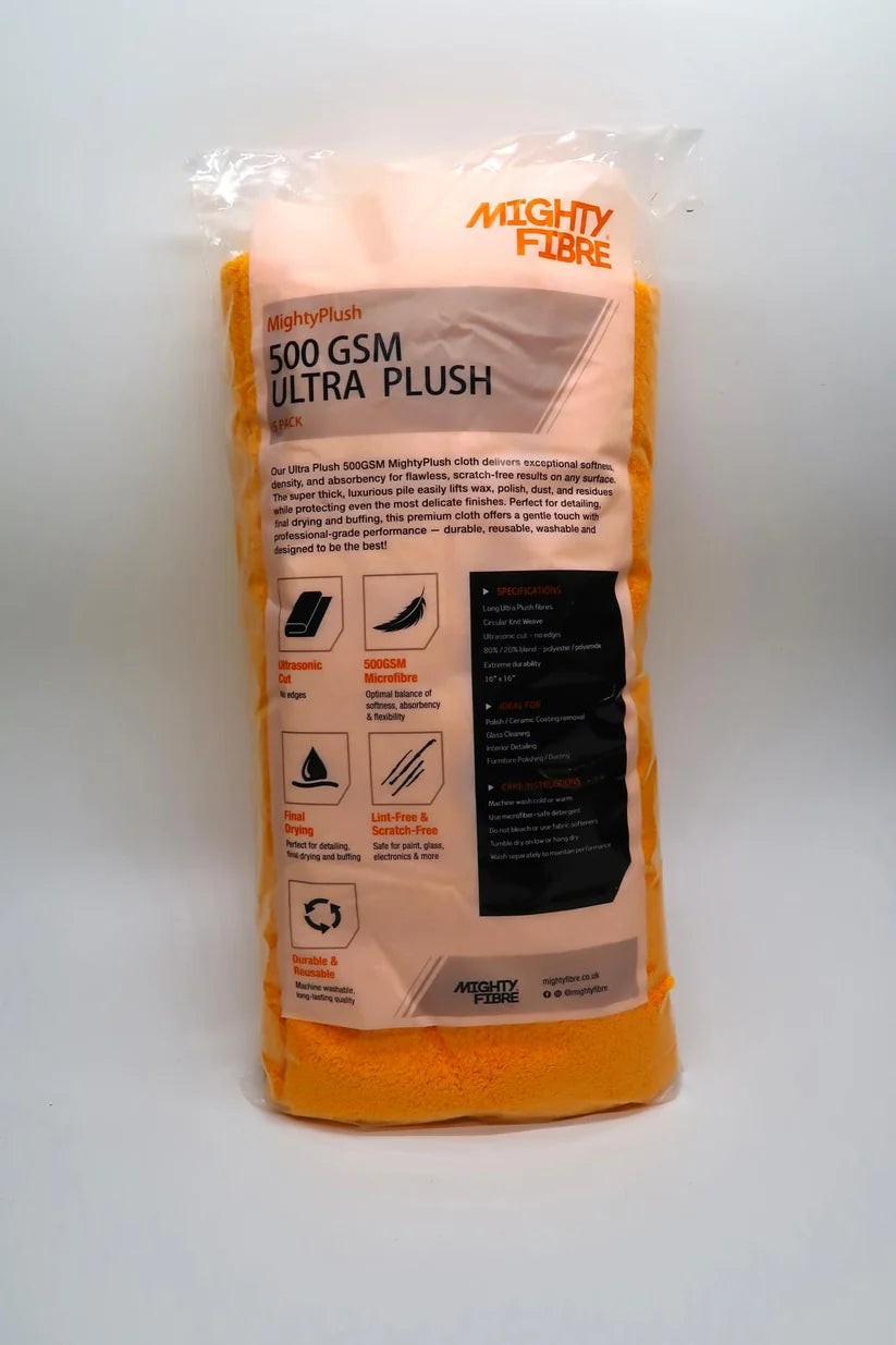 MightyFibre MightyPlush 500gsm Ultra Plush Cloths