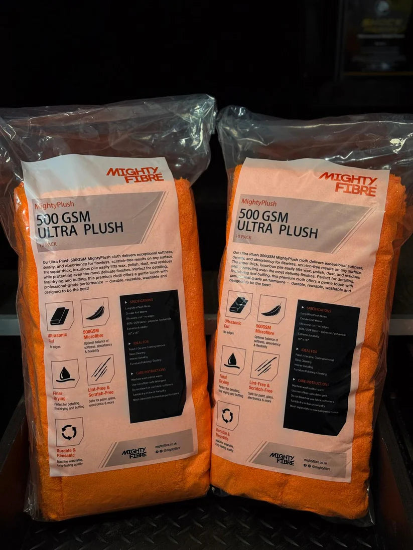 MightyFibre MightyPlush 500gsm Ultra Plush Cloths