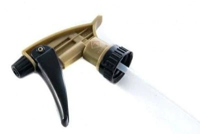 Tolco Black/Gold Acid Resistant Trigger Spray Head