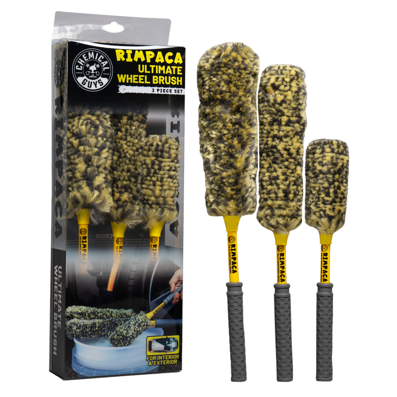 Chemical Guys Rimpaca Ultimate Wheel Brush Set (3 PCS)